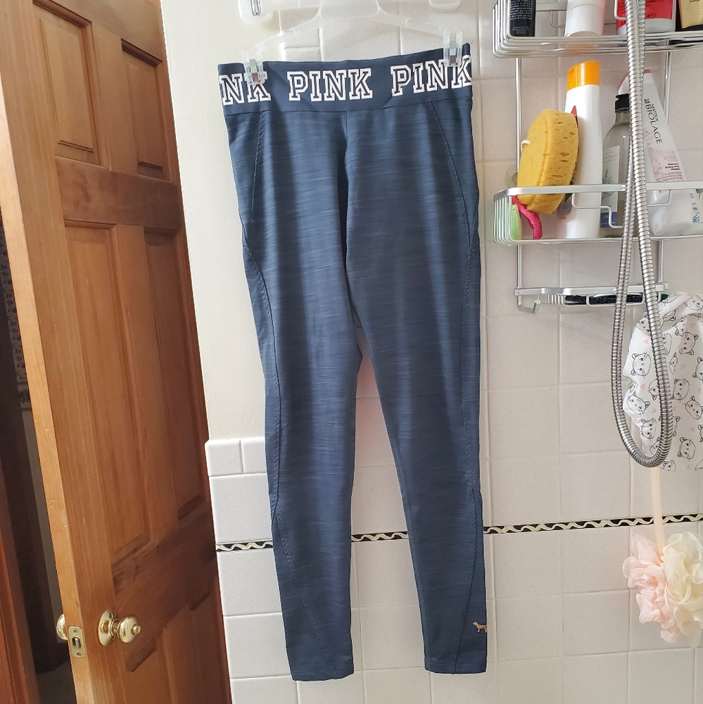 PINK Victoria Secret Ultimate Fleece lined leggings. Small